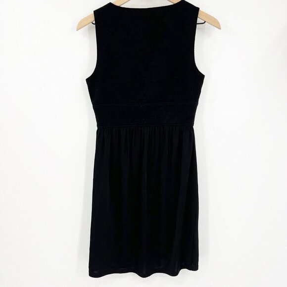 Susana Monaco Black Wool Blend Sample Dress Size 4 *Runs Small* - Picture 6 of 7